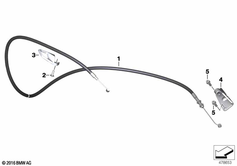Тяга сцепления HP4Race /  S 1000 RR / HP4