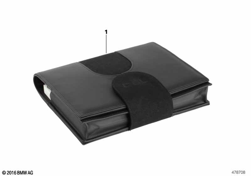 Футляр для бортового журнала BMW
