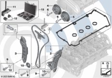 Ремкомплект открытой приводной цепи Вх