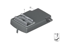 Средний подлокотник сиденья Зд