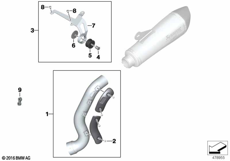 Доп.элементы спортивного глушителя Вх
