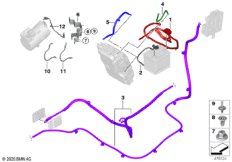 Провод батареи/кабель на массу