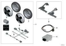 Комплект дооснащения дополнительной фары