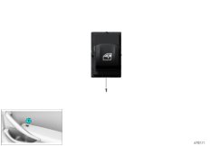 Перекл.стеклоподъемников П Пасс/Зд