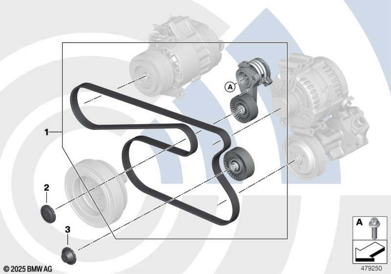 N52 ремкомплект помпы