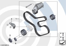 Рем.к-т ременного привода Value Line