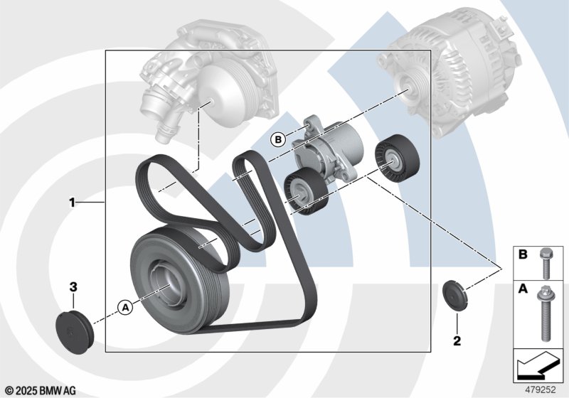 Рем.к-т ременного привода Value Line