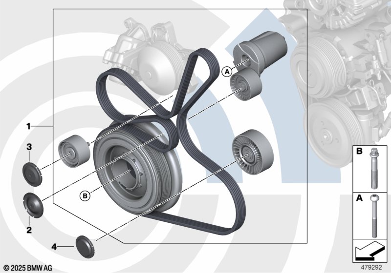 Рем.к-т ременного привода Value Line