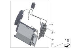 Поясничная опора переднего сиденья