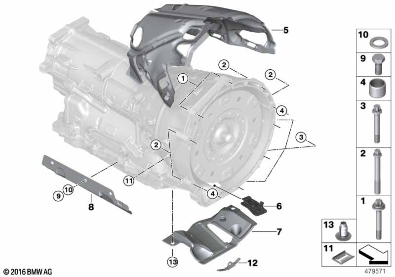 Крепление/дополнит.элементы КПП