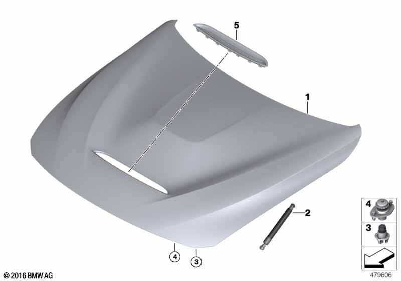 Дооснащение карбон капот двигателя