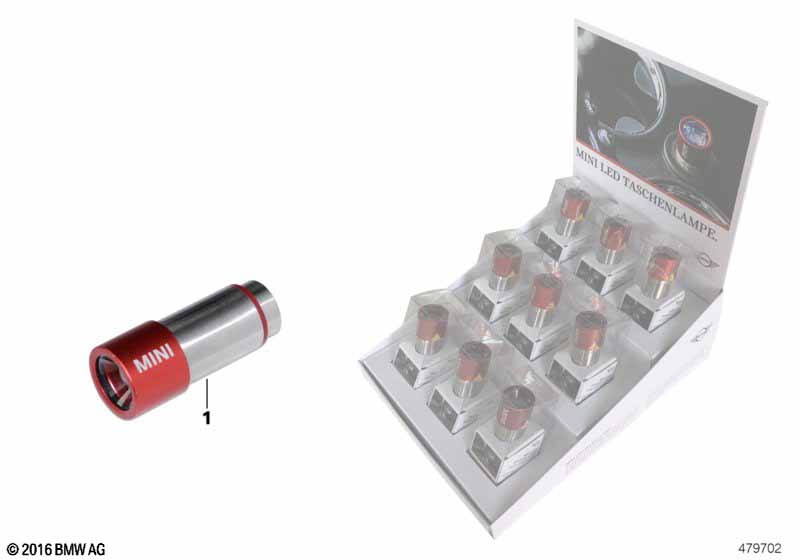 Светодиодный карманный фонарь MINI