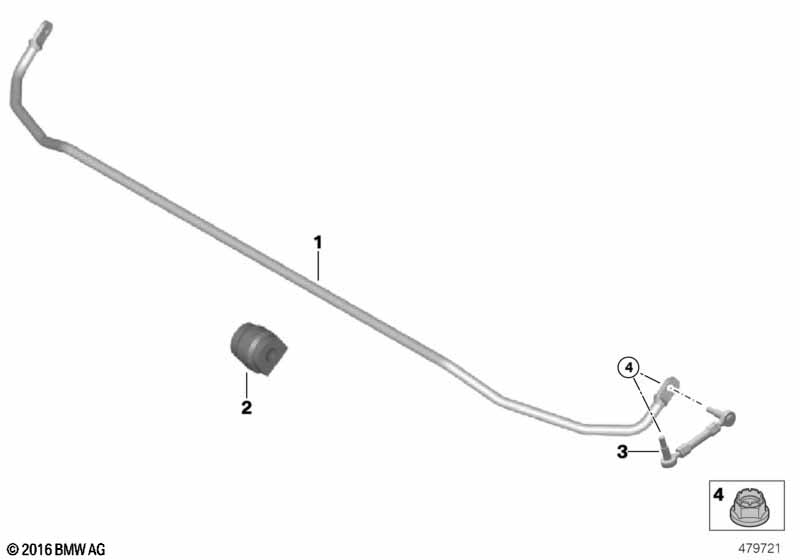 стабилизатор задний