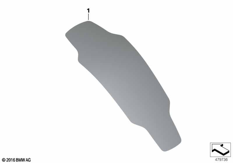 Накладка на бак