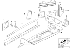 Детали бокового каркаса