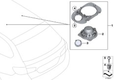 Детали динамика в фасон.панели потолкаЗд