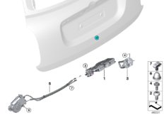 Крышка багажника / система запирания