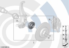 Рем.комплект ступицы переднего колеса