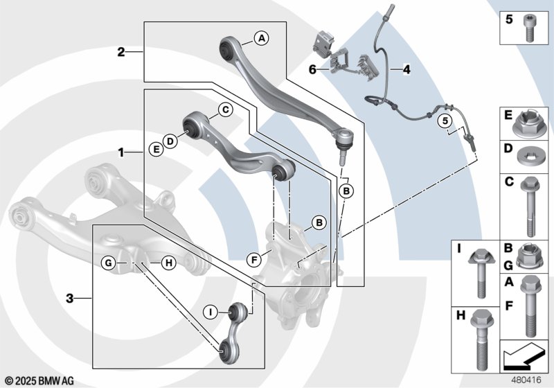 Ремкомплекты рычагов и растяжек
