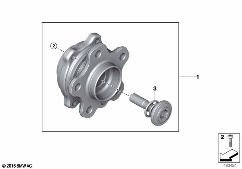 Полуось задн.моста/подшипн.ступ.колеса