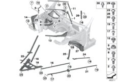Элемент усиления передней части кузова