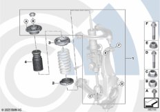 Ремкомплект опорного подшипника