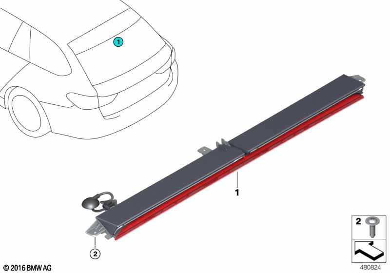 Третий фонарь стоп-сигнала