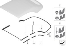 Складной верх, уплотнения