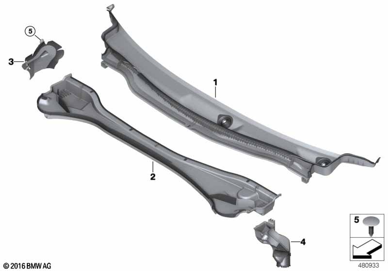 Обшивка обтекателя Наруж