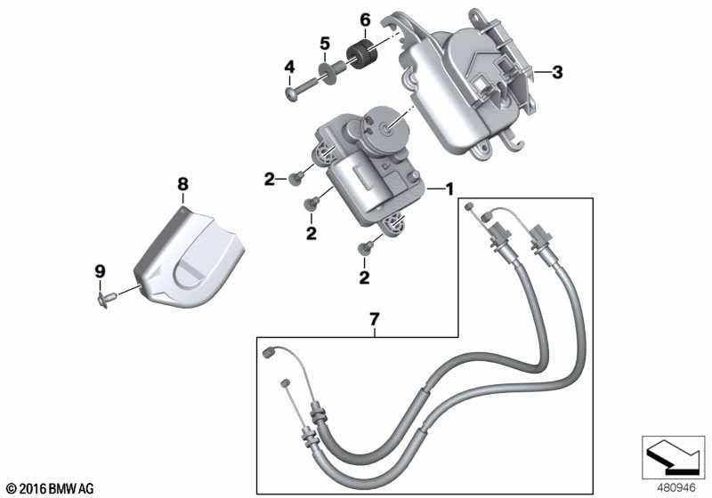 Заслонка глушителя