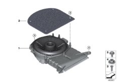 Детали центрального НЧ-динамика