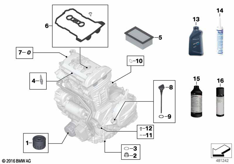 Масляный фильтр k-series Moto