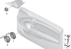 Детали системы HiFi на Пд двери