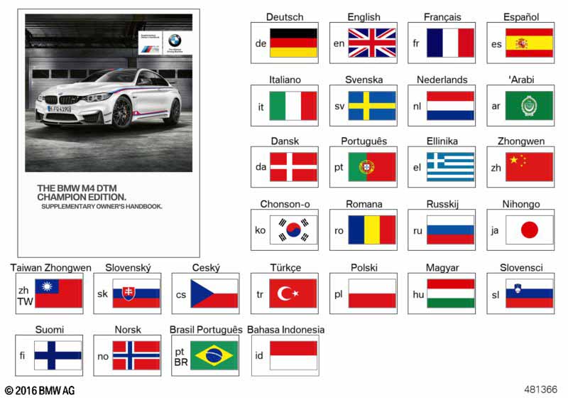 Доп.руководство по эксплуатации F82 M4