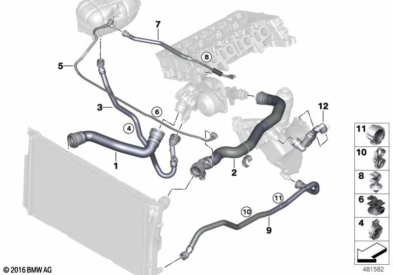 Шланги системы охлаждения