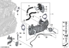 Система нейтрализации ОГ, охлаждение