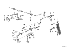 Привод педали акселератора/датчик полож.