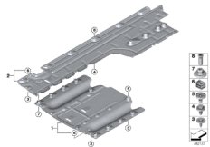 Облицовка днища кузова