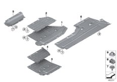 Облицовка днища кузова