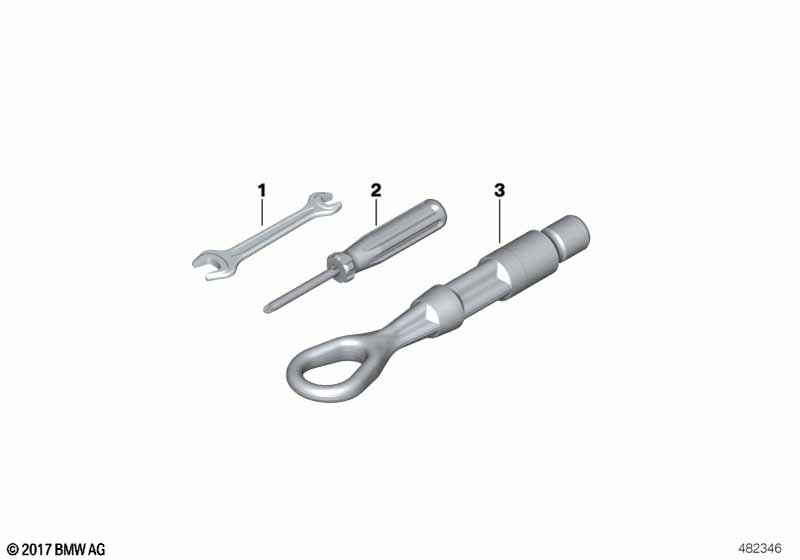 Бортовой инструмент/ домкрат