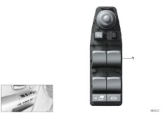 Панель управл.комм.центра в пер.двери