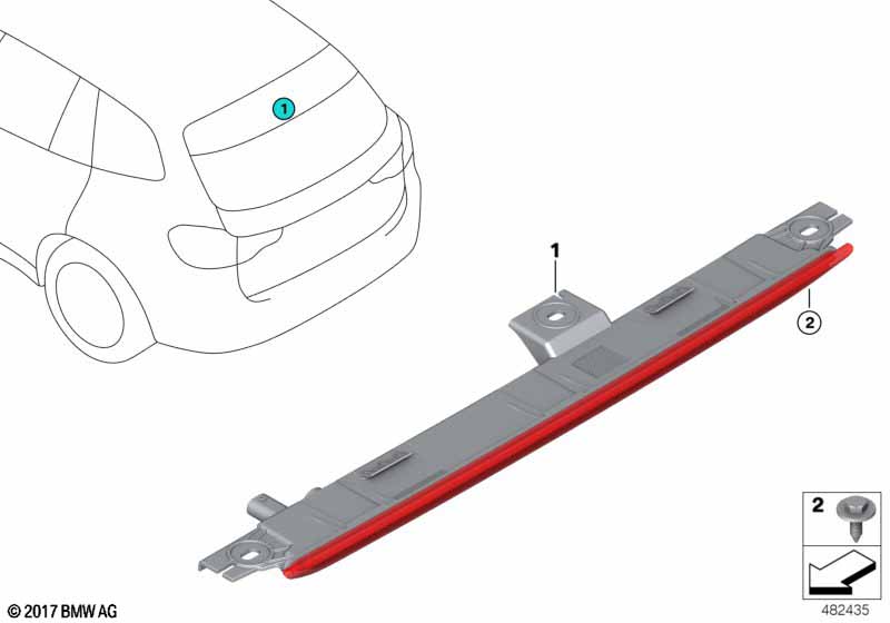 Третий фонарь стоп-сигнала