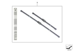 Комплект щеток стеклоочистителя