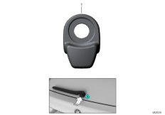 Клавиша управления задним стеклом