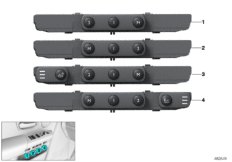 Функции сиденья сторона пассажира