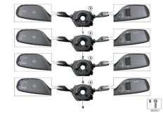 Коммутационный центр в рулевой колонке