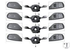 Коммутационный центр в рулевой колонке