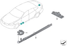 Световой ковер/ фонарь подсв.ном.знака