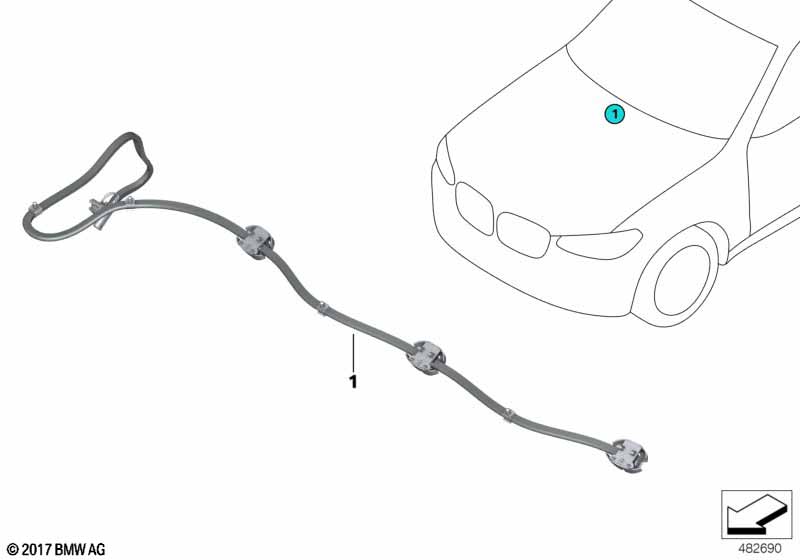 Детали стеклоомывателя