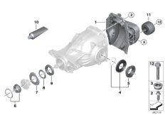 детали редуктора заднего моста